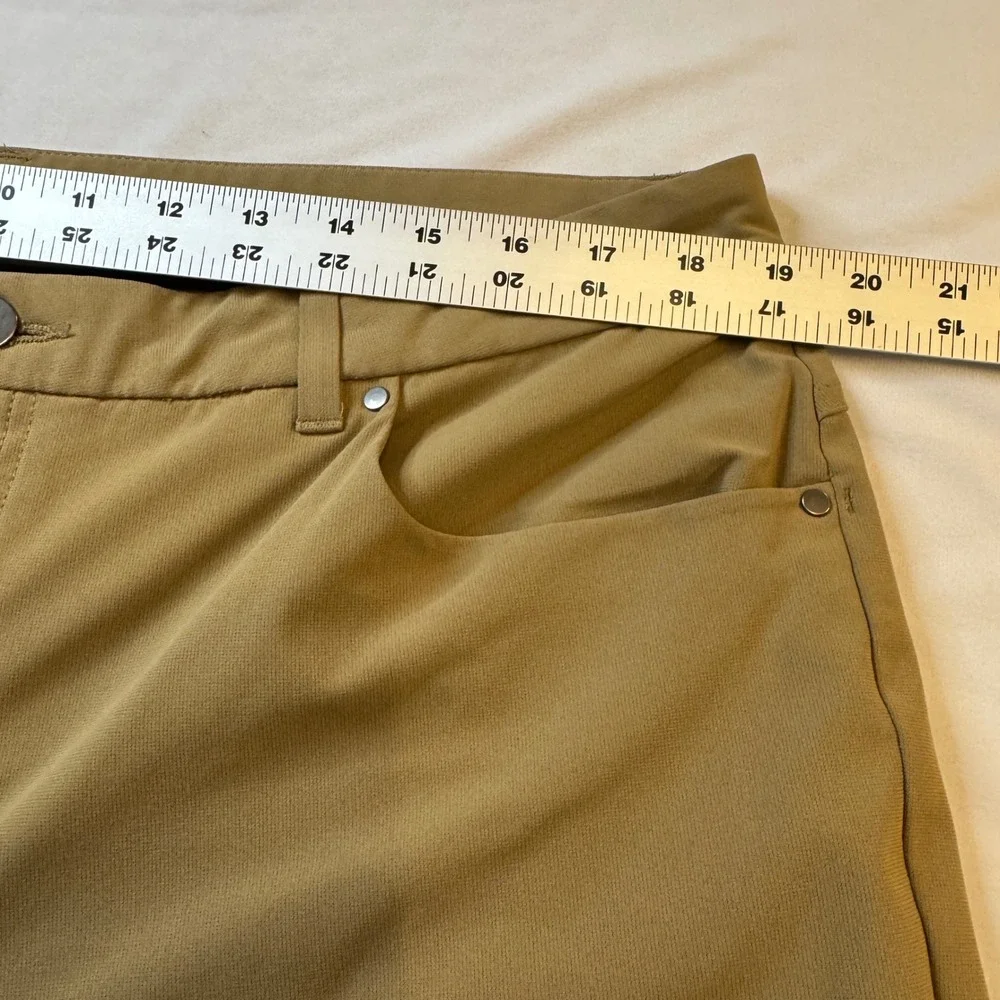 VRST Athletic Mens‎ Pants Tan 38x32 Performance Golf Stretch Sorona Limitless